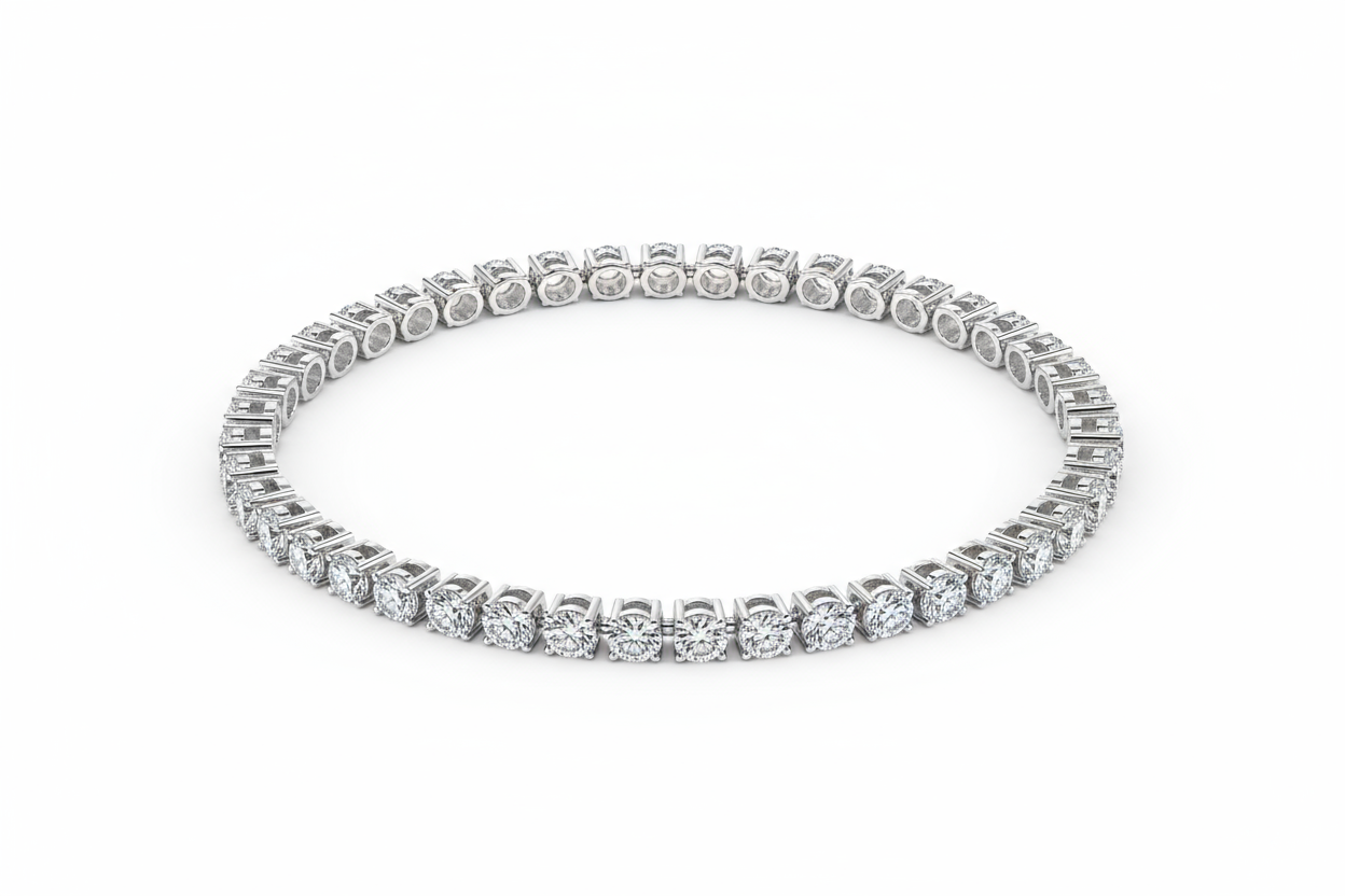 Tennis Bracelet Lab Grown 3ctw 14k