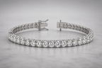 Lab Diamond Tennis Bracelet