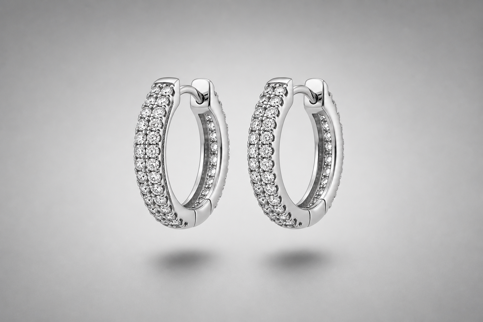 Lab Grown Diamond Huggie Hoops