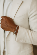 Barbed Wire Lab Grown Diamond Bracelet