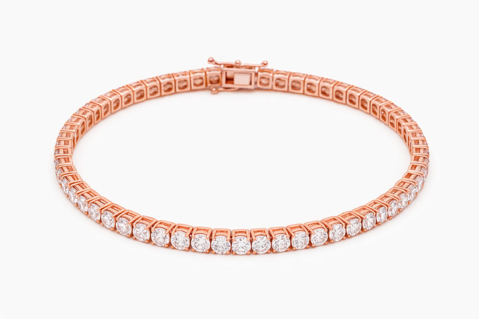 Lab Grown Diamond Tennis Necklace