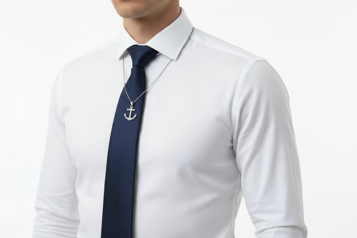 Anchor 3.0 ctw Diamond Necklace 14k