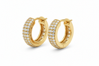Lab Grown Diamond Huggie Hoops