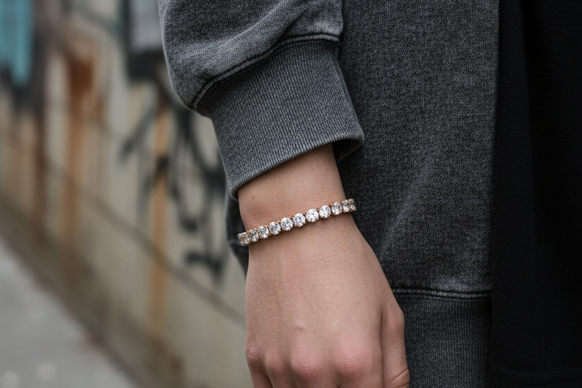 tennis bracelet 8 ctw