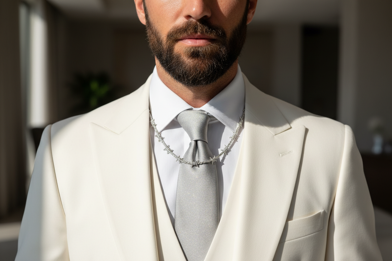 make it one necklace 