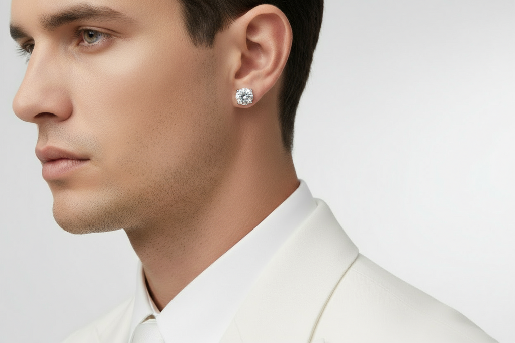 Lab Grown Diamond 1.50 ctw Studs 14k