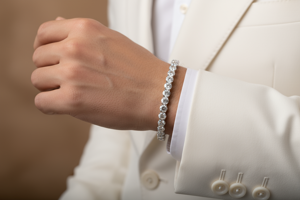 no show the tennis bracelet