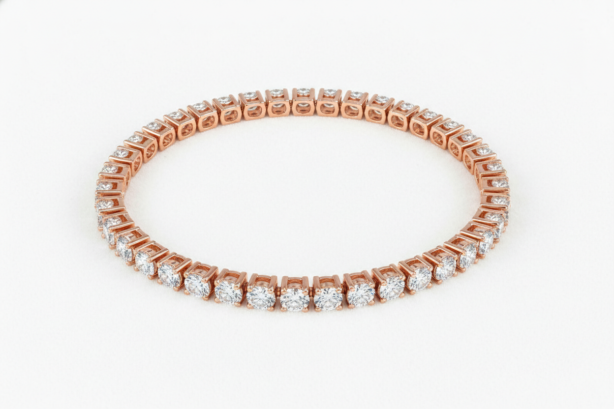 Tennis Bracelet Lab Grown 3ctw 14k