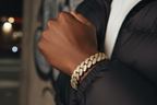 iced out cuban bracelet 