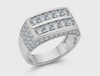 Men’s Lab-Grown Diamond Statement Ring