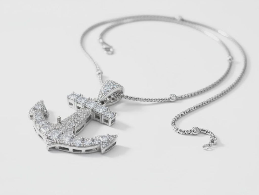 Anchor Lab Grown Diamond Necklace