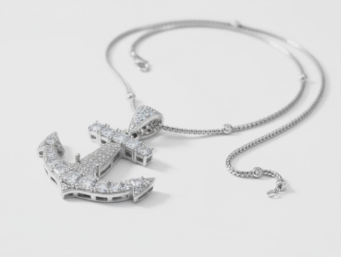 Anchor Lab Grown Diamond Necklace