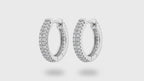 Lab Grown Diamond Huggie Hoops