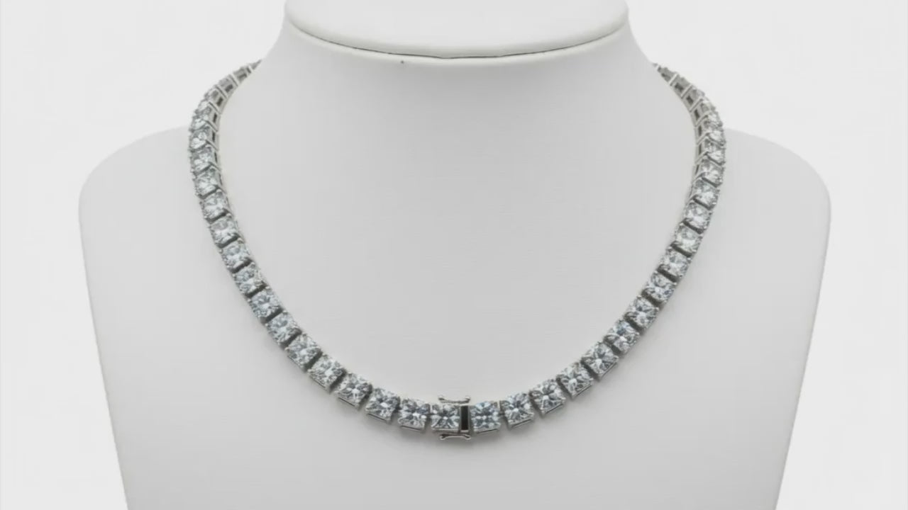 Lab Grown Diamond Tennis Necklace